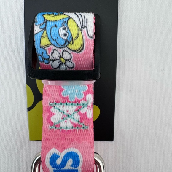 Smurfs large size dog collar new with tags - Picture 2 of 3